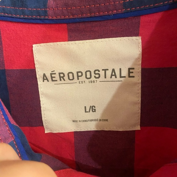 Aeropostale, button down, Men’s size L - Picture 5 of 10